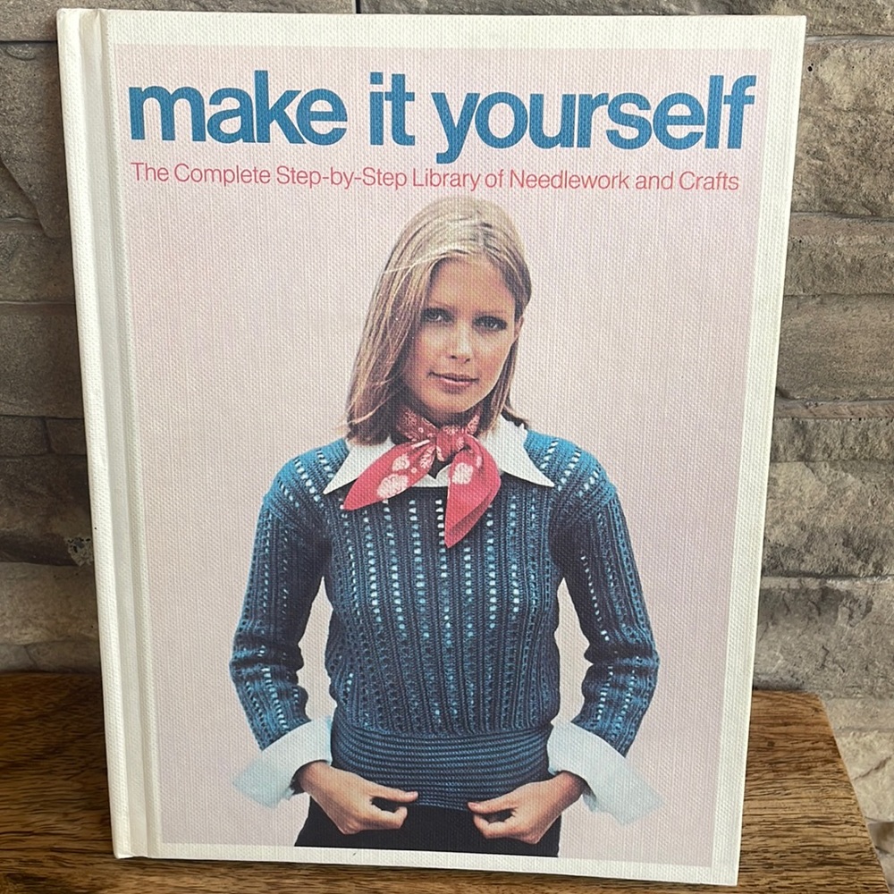 🤍Vintage Make it Yourself, complete step by step Library of Needlework & Crafts